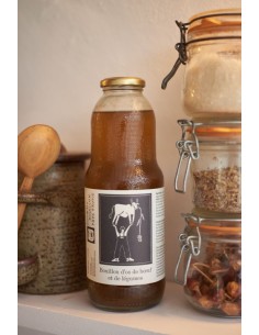 Bouillon d'os de boeuf et...