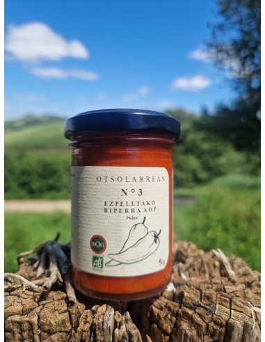 Ezpeletako biper purea (90g)