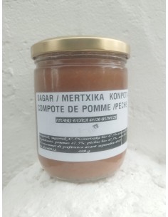 Compote pomme/peche (420g)
