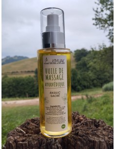 Huile de massage Basilic...