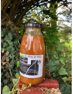 Coulis de peche de vigne...