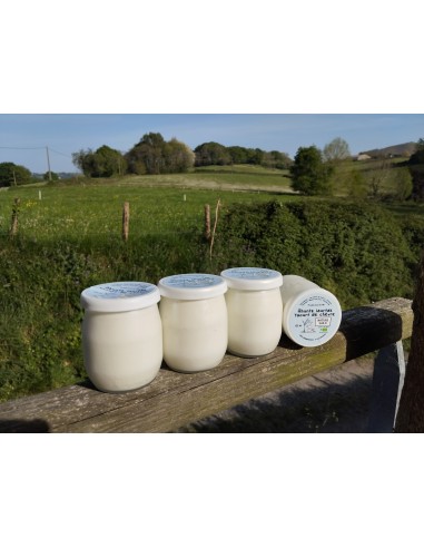 Yaourt de chèvre nature (4x125g).