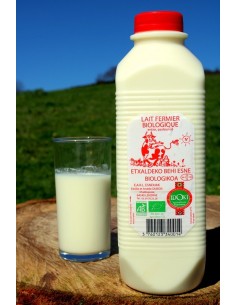 Lait de vache entier (1L).
